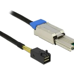 כבל Mini SAS SFF-8088 ל- Mini SAS HD SFF-8643 ז/ז DELOCK | 83620 | 4K