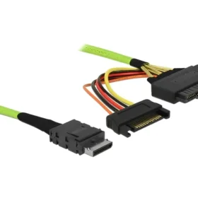 כבל OCuLink PCIe SFF-8611 זכר ל- U.2 SFF-8639 נקבה DELOCK | 85756 | 4K
