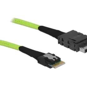 כבל OCuLink PCIe SFF-8611 ל- Slim SAS SFF-8654 4i ז/ז DELOCK | 85755 | 4K