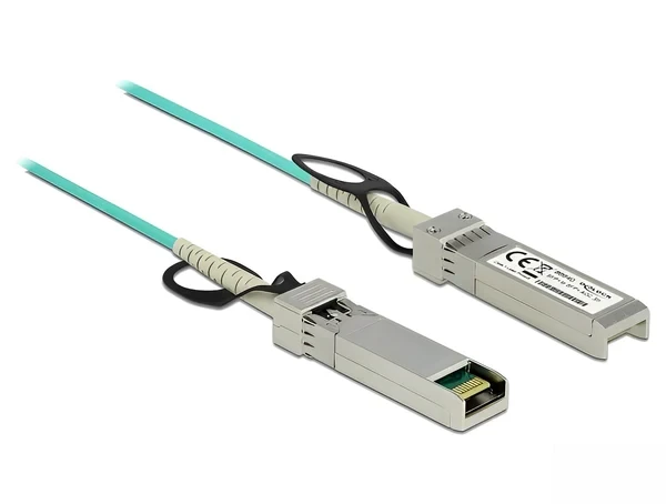 כבל אופטי אקטיבי +SFP ז/ז DELOCK | 86642 | 4K