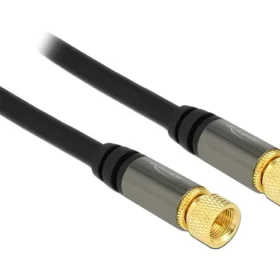כבל אנטנה F Plug RG-6U זז DELOCK 88919 4K