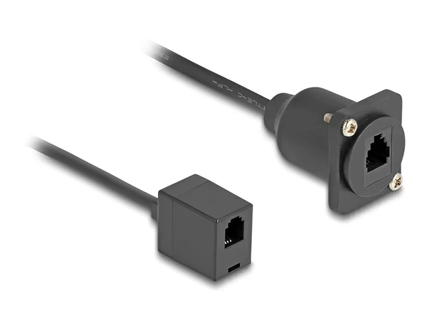 כבל טלפון RJ10 להתקנה בפאנל מסדרה D נ/נ DELOCK | 87969