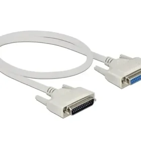 כבל מאריך סריאלי Serial D-Sub 25 ז/נ DELOCK | 83205 | 4K