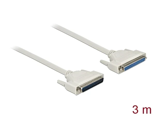 כבל מאריך סריאלי Serial D-Sub 37 ז/נ DELOCK | 86884 | 4K