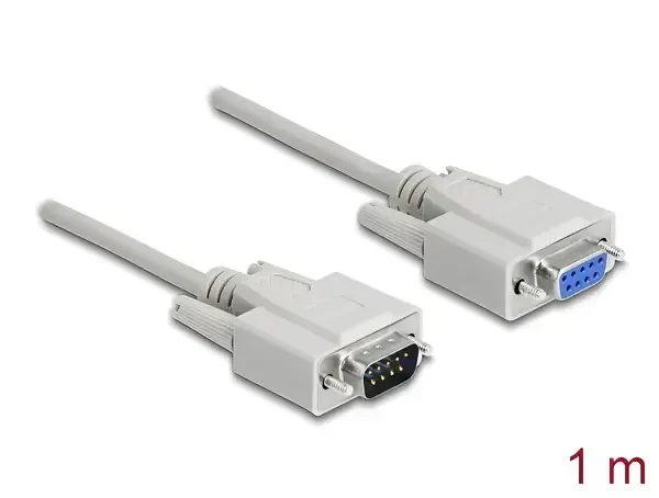 כבל מאריך סריאלי Serial D-Sub 9 ז/נ DELOCK | 82984 | 4K