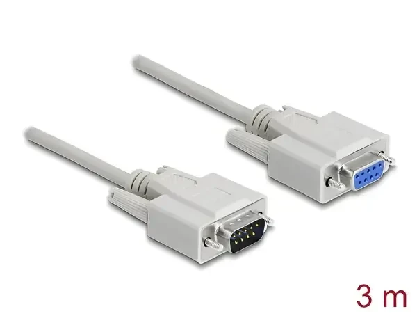כבל מאריך סריאלי Serial D-Sub 9 ז/נ DELOCK | 84289 | 4K