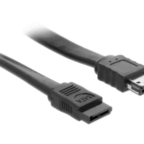 כבל נתונים eSATA 3 Gb/s 7 ל- SATA צבע שחור נ/נ DELOCK | 85810 | 4K