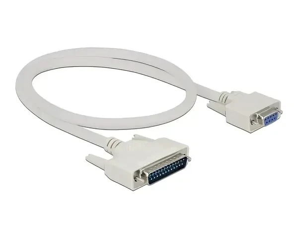 כבל סריאלי תקע Serial D-Sub 25 לשקע D-Sub 9 ז/ז DELOCK | 85525 | 4K