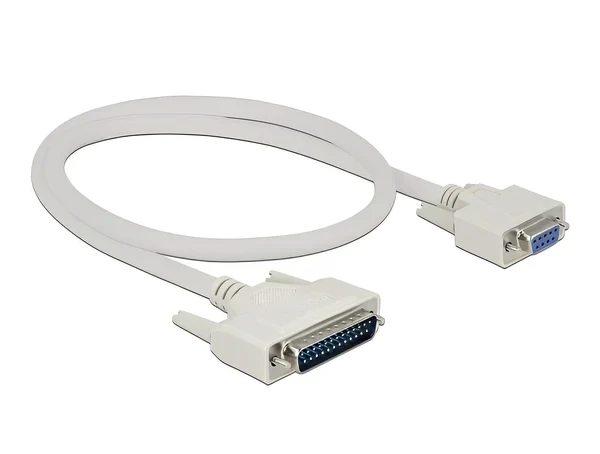 כבל סריאלי תקע Serial D-Sub 25 לשקע D-Sub 9 ז/ז DELOCK | 86877 | 4K