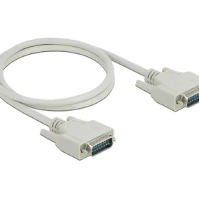 כבל קישור סריאלי Serial D-Sub 15 ז/ז DELOCK | 85977 | 4K