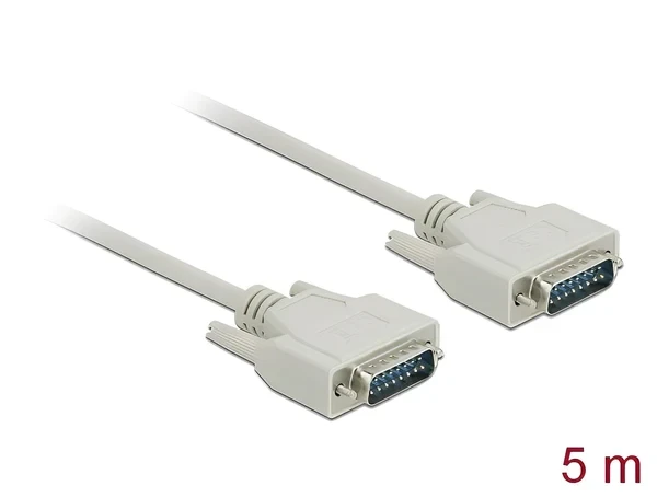 כבל קישור סריאלי Serial D-Sub 15 ז/ז DELOCK | 85978 | 4K