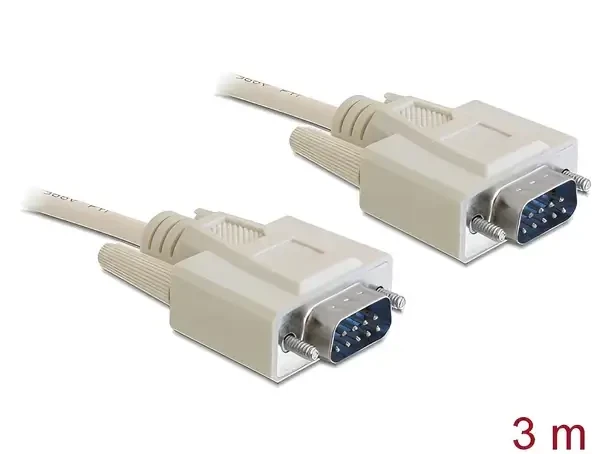 כבל קישור סריאלי Serial D-Sub 9 ז/ז DELOCK | 84228 | 4K