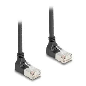 כבל רשת Cat 6A Slim זווית DAWN בשני הצדדים ז/ז DELOCK | 80281
