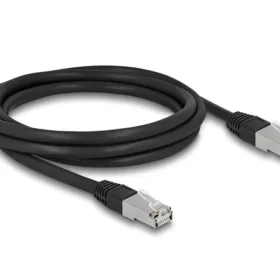 כבל רשת חיצוני מסוכך RJ45 Cat.6A S/FTP PE Outdoor ז/ז DELOCK | 80127