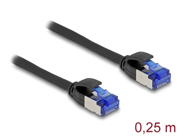 כבל רשת מסוכך RJ45 Cat.6A S/FTP Slim ז/ז DELOCK | 80225