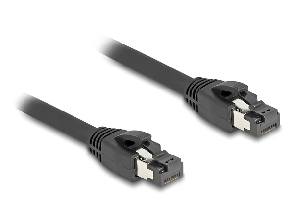 כבל רשת מסוכך RJ45 Cat.8.1 S/FTP GHMT Certified תומך 40Gbps ז/ז DELOCK | 80237