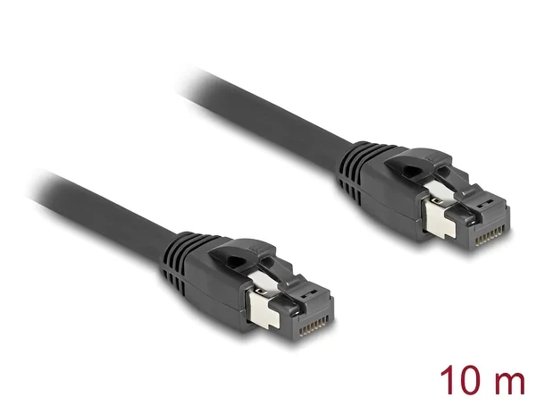 כבל רשת מסוכך RJ45 Cat.8.1 S/FTP GHMT Certified תומך 40Gbps ז/ז DELOCK | 80237
