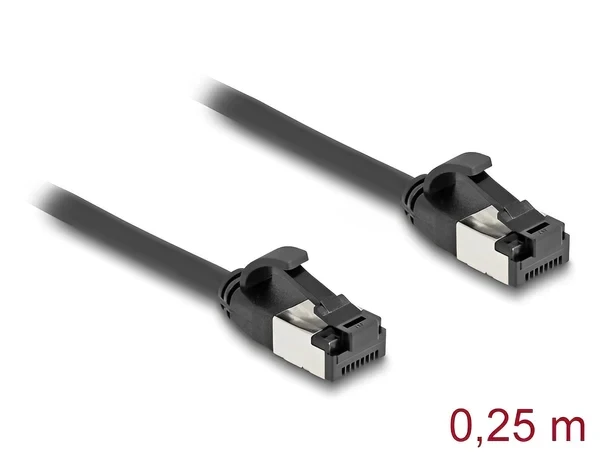 כבל רשת מסוכך גמיש RJ45 Cat.8.1 U/FTP Flexible 40Gbps ז/ז DELOCK | 80181