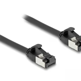 כבל רשת מסוכך גמיש RJ45 Cat.8.1 UFTP Flexible 40Gbps זז DELOCK 80184