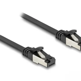 כבל רשת שטוח מסוכך RJ45 Cat.8.1 U/FTP 40Gbps ז/ז DELOCK | 80177