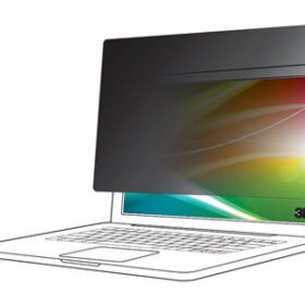 מגן נגד השתקפות מסך בהיר למחשב נייד '3M™ | BP141W1B | Bright Screen Privacy | 14.1