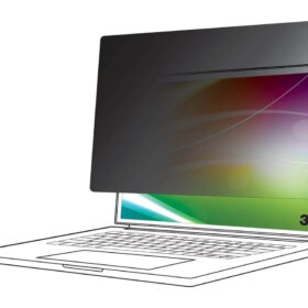 מגן נגד השתקפות מסך בהיר למחשב נייד '3M™ | BPNHP001 | Bright Screen Privacy | 13.3