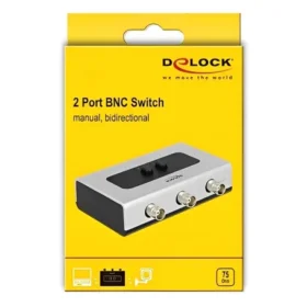 מיתוג מכני BNC דו - כיווני DELOCK | 87669 | 4K