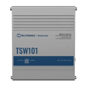 מתג 5 יציאות POE + רוחב פס גבוה לתעשיית הרכב TelTonika | TSW101 | 1000Mbps