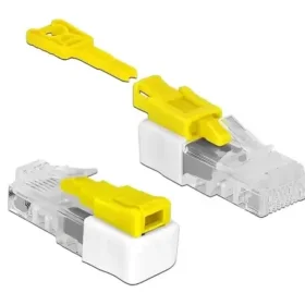 חוסם ונועל שקע רשת RJ45 סט 5 יח' DELOCK | 85334