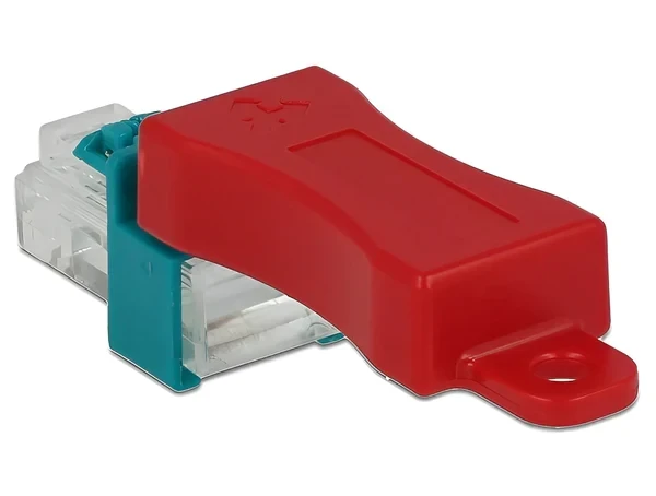 חוסם שקע רשת RJ45 סט 6 יחידות DELOCK | 86425