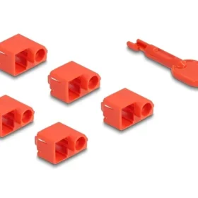 חוסם תקע רשת RJ45 סט 10 יחידות DELOCK | 20929