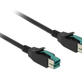 כבל PoweredUSB 12V עבור מדפסות קופה ומסופים ז/ז DELOCK | 85494