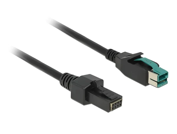 כבל USB עבור מדפסות קופה ומסופים תקע PoweredUSB 12V לתקע 2x4 פין ז/ז DELOCK | 85486