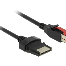 כבל USB עבור מדפסות קופה ומסופים תקע PoweredUSB 24V לתקע 8 פין ז/נ DELOCK | 85480