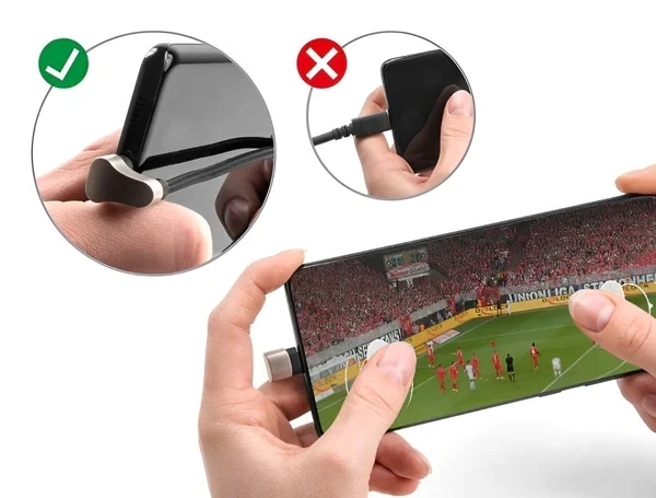 כבל גיימינג USB-C 2.0 בזווית 180° תומך PD 60 W ז/ז DELOCK | 88159
