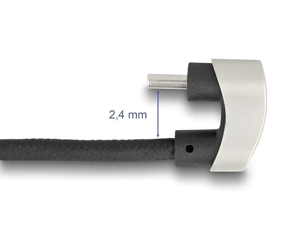 כבל גיימינג USB-C 2.0 בזווית 180° תומך PD 60 W ז/ז DELOCK | 88159