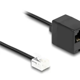 כבל טלפון חכם תקע RJ11 לשקע RJ45 ז/נ DELOCK | 88092
