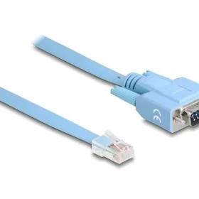 כבל קונסול לסיסקו DB9 זכר לתקע RJ45 RS-232 ז/ז DELOCK | 63353