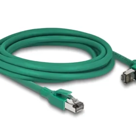 כבל רשת RJ45 Cat.6 PROFINET צד אחד בזווית 90° למעלה ז/ז DELOCK | 80124
