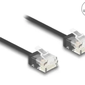 כבל רשת לא מסוכך RJ45 Cat.6 UTP Ultra Slim עם תקעים קצרים ז/ז DELOCK | 80370