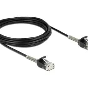 כבל רשת לא מסוכך RJ45 Cat.6A UTP עם הגנה מפני כיפוף ז/ז DELOCK | 87021