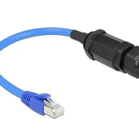 כבל רשת מאריך מסוכך Cat.6 אטום נגד מים IP68 ז/נ DELOCK | 66808