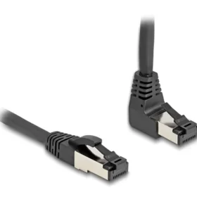 כבל רשת מסוכך RJ45 Cat.8.1 S/FTP 40Gbps צד אחד בזווית UP 90° ז/ז DELOCK | 80397