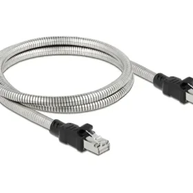 כבל רשת תעשייתי RJ45 Cat.6A U/FTP מצופה מתכת ז/ז DELOCK | 80110