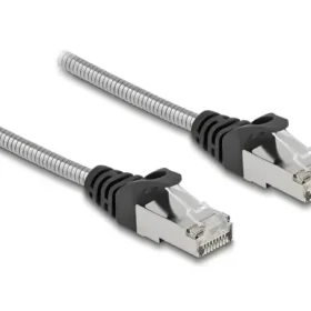 כבל רשת תעשייתי RJ45 Cat.6A UFTP מצופה מתכת זז DELOCK 80111