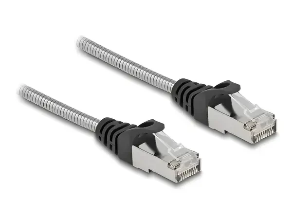 כבל רשת תעשייתי RJ45 Cat.6A UFTP מצופה מתכת זז DELOCK 80111