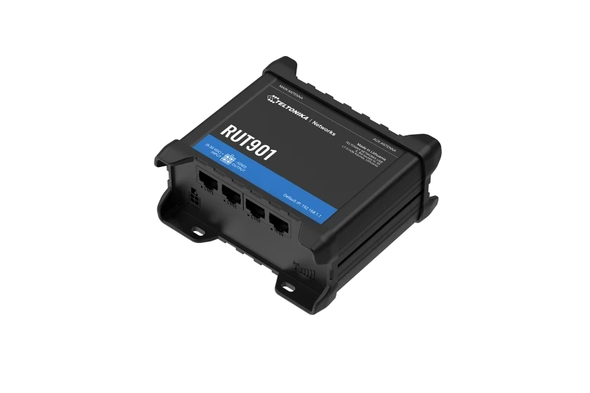 נתב סלולרי תעשייתי במהירויות של עד 150Mbps כולל ניהול מרחוק TELTONIKA | RUT901