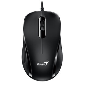 עכבר אופטי 3 לחצנים 1200 DPI חיבור USB בצבע שחור Genius 31010026402 DX-101