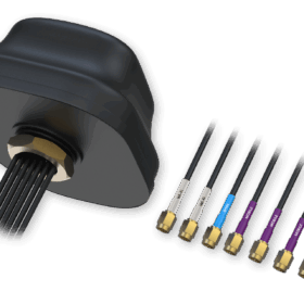 אנטנה גג TelTonika | PR1KC640 | 5G COMBO MIMO MOBILE/GNSS/WIFI ROOF SMA ANTENNA