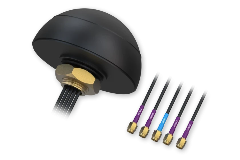 אנטנה גג TelTonika | PR1KCL28 | COMBO QUAD MOBILE/GNSS ROOF SMA ANTENNA